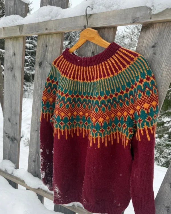 Føyka mid-season burgunder fra Villmarksgensere av Linka Neumann