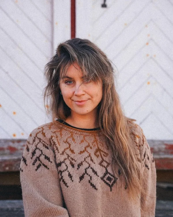 Harpa kamel fra Vårkolleksjonen 2026 Villmarksgensere av Linka Neumann