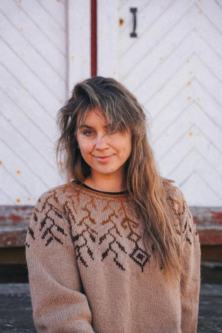 Harpa kamel fra Vårkolleksjonen 2026 Villmarksgensere av Linka Neumann