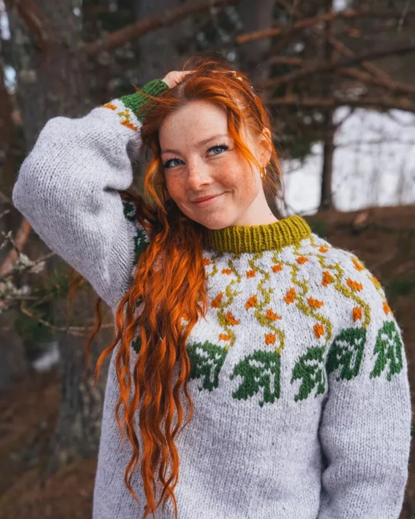 Alva lys grå fra Vårkolleksjonen 2026 Villmarksgensere av Linka Neumann